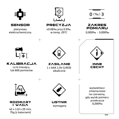 Alkomat AlcoForce EVO