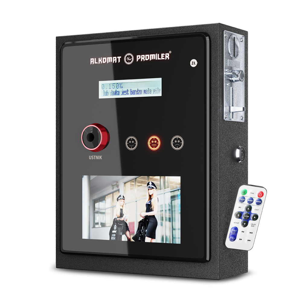 Alkomat PROMILER AL4000V - obudowa metalowa