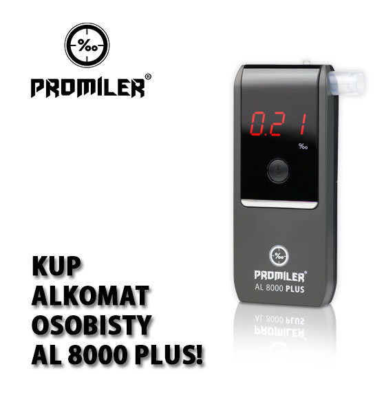 AL 8000 PLUS alkomat PROMILER