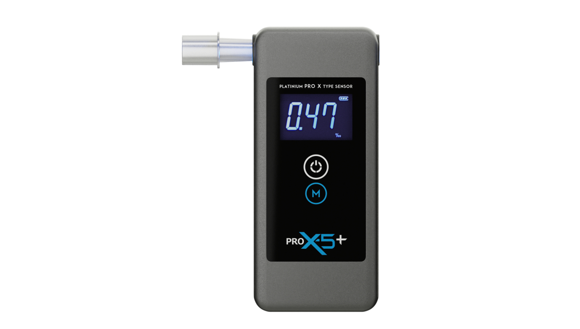 Dlaczego alkomat Pro X-5 Plus pokazuje „cErr”?
