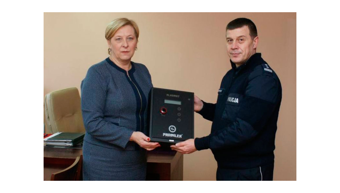 Alkomat AL 4000 w Komendzie w Bielsku Podlaskim 